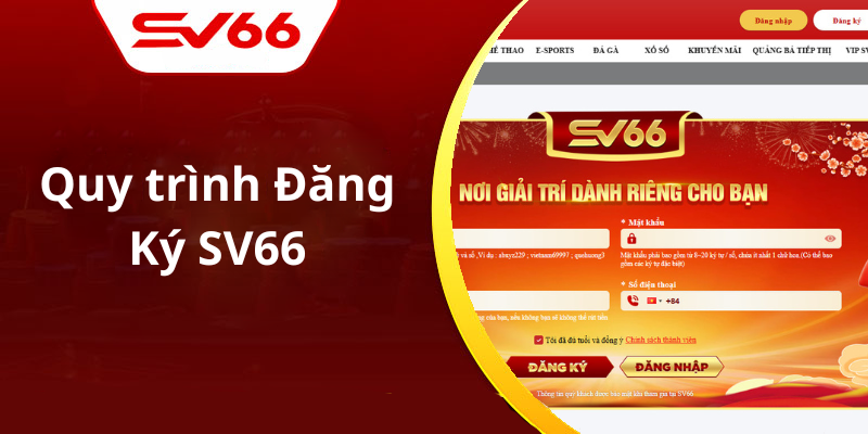 Quy trình Đăng Ký SV66